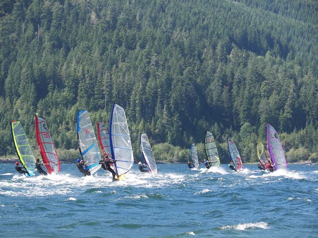 Start of Non-Pro Slalom Race
