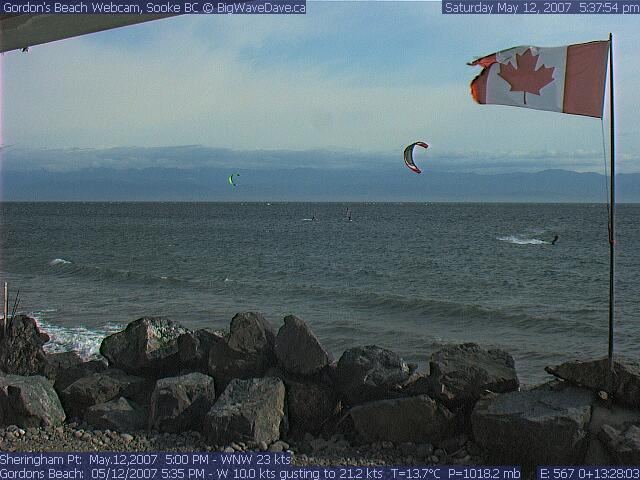 Neah bay 1.8M/8 sec.... 6-8' outside...
