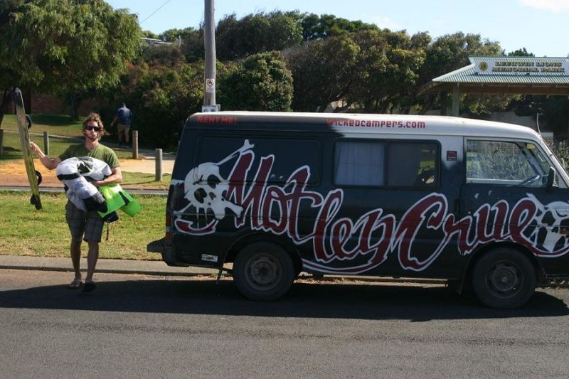 WIcked Crew in WA
going for a session
