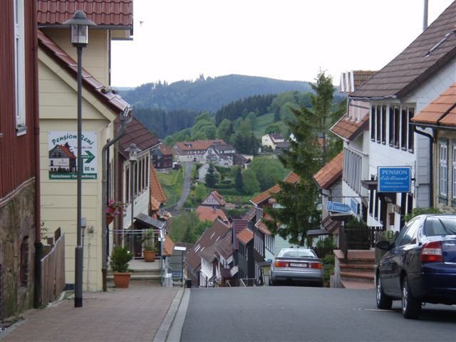 Village of Andreasberg, wicked skateboarding :)
