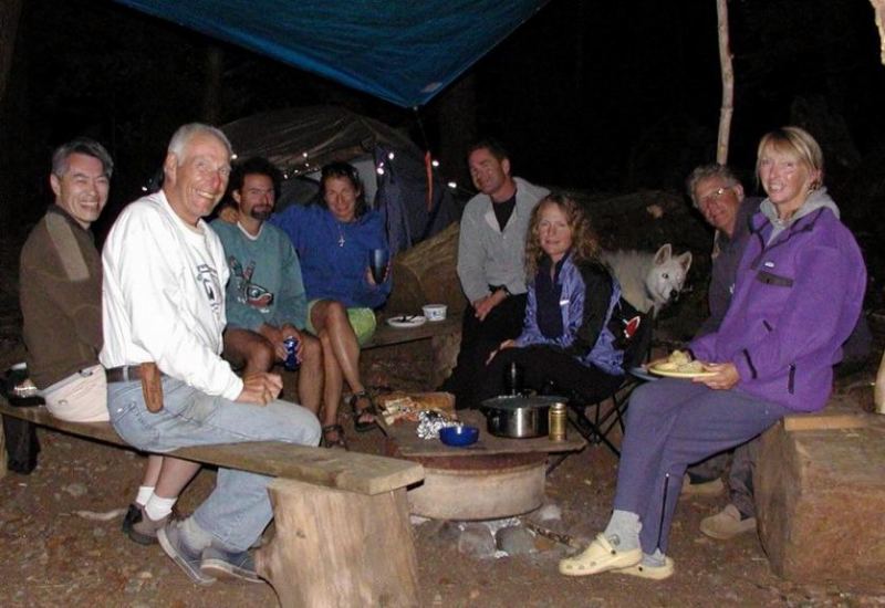 During the Campfire Ban
Steve,Vic,Rob,Deb,Mike,Kirsten,Larry,Heather
