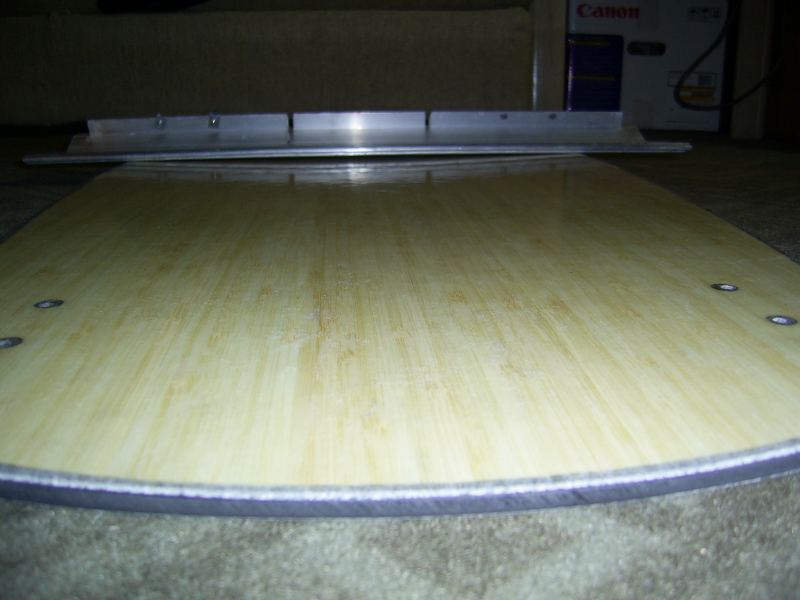 Bamboo Veneer 5mm Concave
5 mm concave pressed in across the bottom.
Keywords: custom kiteboard concave