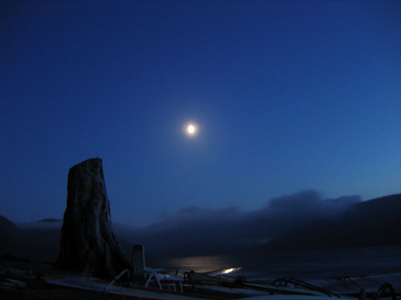 Moonlit Nitinat
Taken July 24, 2004
