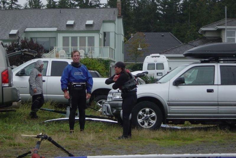 Columbia Beach
The Nanaimo crew
