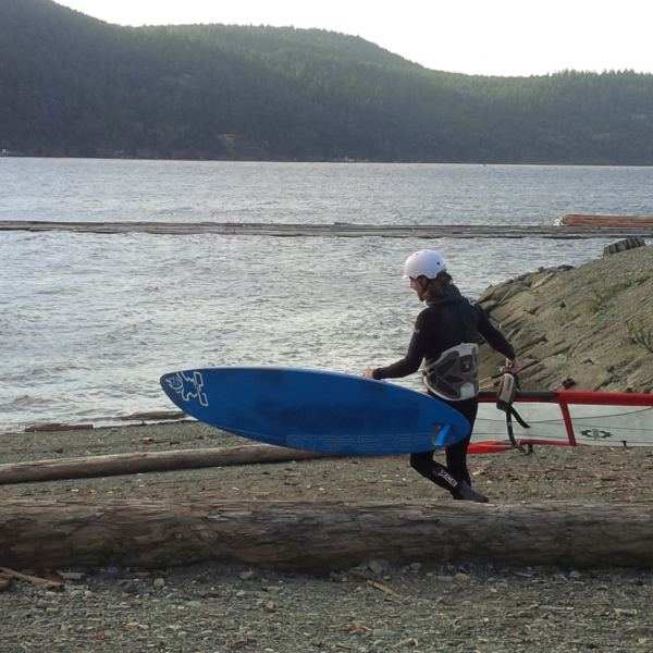 WS247 about to launch at Canal Beach
Keywords: Canal Beach plywood site Port Alberni