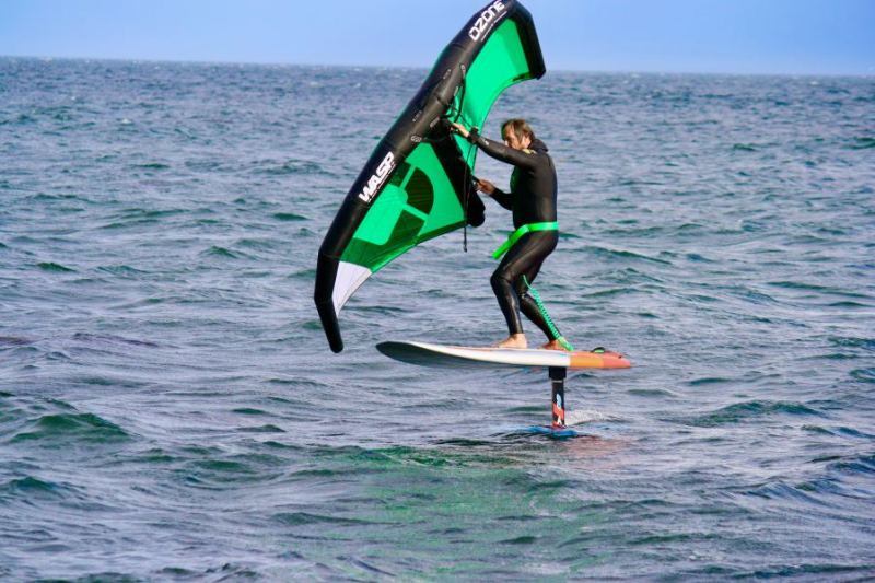 Wing Foiling at Cook Street - June 15
