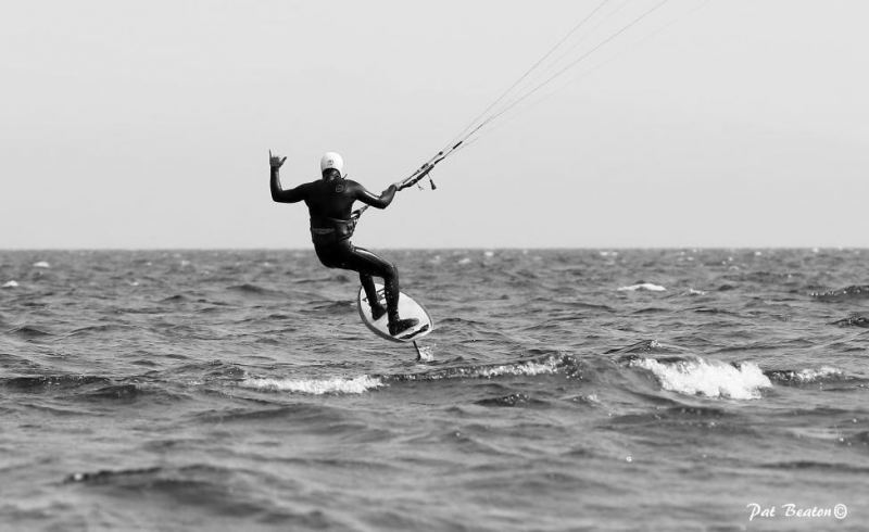 kiteboardin' Aug 2nd, 2017 
Hang loose...
