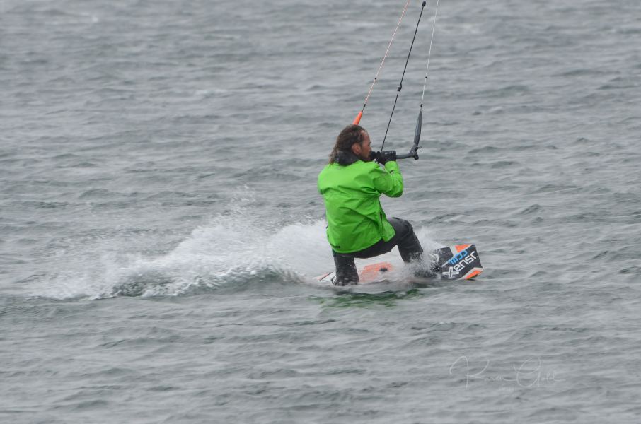 Kite Boarding Jump
